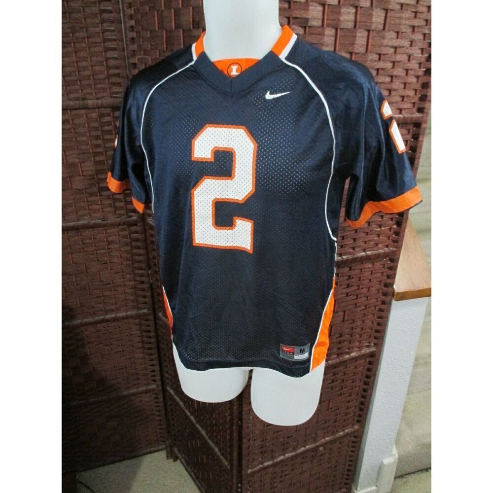 Nike Illinois Fighting Illini Football Jersey Youth Medium 12/14 NCAA College